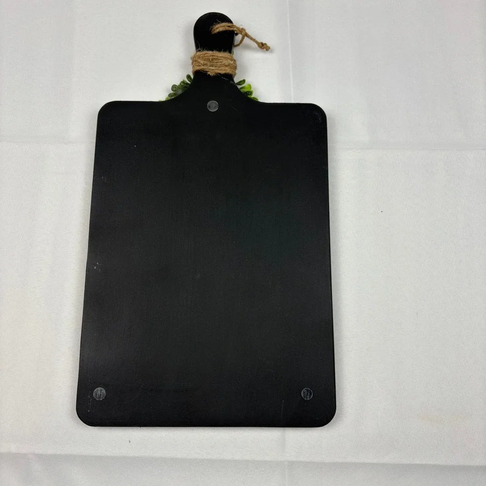 Farm‎ Fresh Organic Pig Chicken Cutting Board Wall Decor Rustic Kitchen